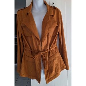 Kendall & Kylie Brown Trench Coat